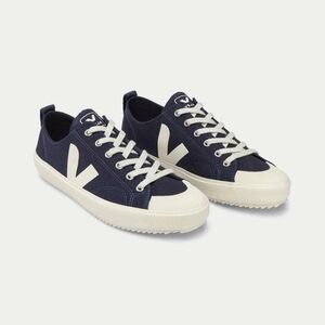 Veja Blue and White Sneakers Retro-Inspired Design
